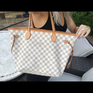 Louis Vuitton Never Full Damier Tote